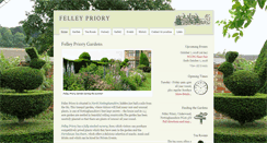 Desktop Screenshot of felleypriory.co.uk