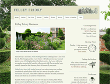 Tablet Screenshot of felleypriory.co.uk